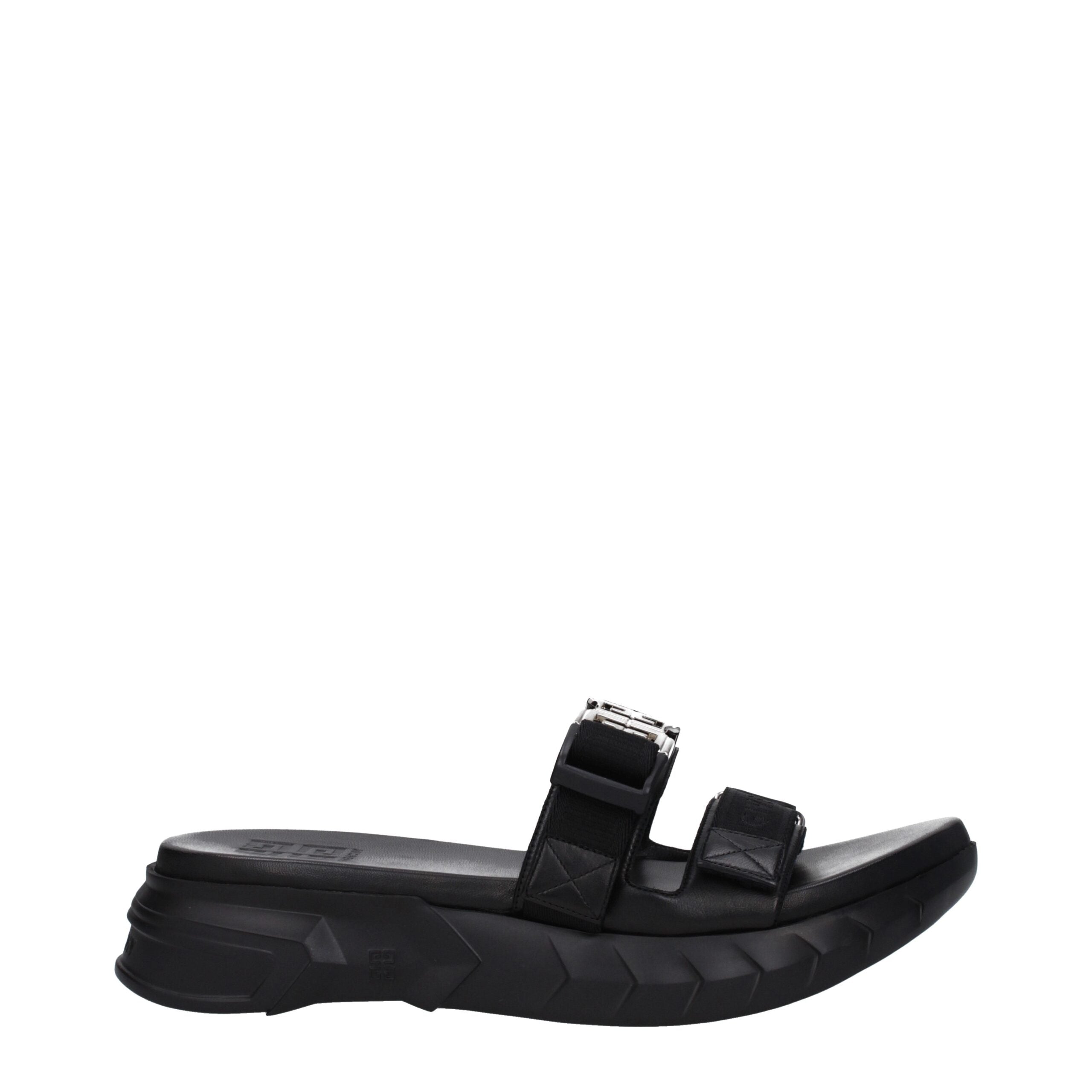 Givenchy Black Fabric Slipper